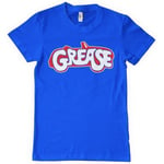 Hybris Grease Movie Logo T-Shirt (S,Blue)