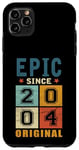 Coque pour iPhone 11 Pro Max Classic 2004 Original Vintage Epic since Anniversaire