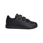 adidas Advantage Base 2.0 Shoes Children Non-Football Low, Core Black/Core Black/Grey Six, 13 UK Child