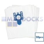 Compatible with VB376H20 Miele 'GN' Type SMS Bags & Filter Kit (Pack of 20+10)