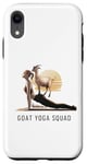 iPhone XR Funny Goat Yoga Squad Warrior Plank Pose For Goat Yoga Case
