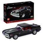 LEGO Icons Chevrolet Camaro Z28, Customisable Classic Car Model Building Kit for Adults, Vintage American Muscle Vehicle Gift Idea 10304