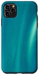 Coque pour iPhone 11 Pro Max Sky Stars, Northern Green Light Starry