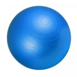 Gorilla Sports - Swiss ball - Ballon de gym - Tailles : 55 cm, 65 cm, 75 cm - Couleur : bleu - Diamètre : 65 cm