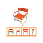 Hertz stol Sammenleggbar stol i oransje farge