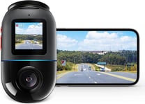 70mai Dash Cam Omni X200 360° Full View Inbyggd GPS ADAS 70mai Bil DVR X200 Kamera 24H Parkeringsskärm eMMC Lagring AI Motion