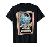 Star Wars Death Star & Millennium Falcon Tarot Card T-Shirt