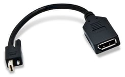 Matrox Cab-mdp-DPF Adaptateur de Cable – Adaptateur pour Cable (Mini DisplayPort, DisplayPort, Mâle/Femelle, Noir, Mini DisplayPort (Male) to DisplayPort (Female))