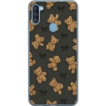 Samsung Galaxy A11 Genomskinligt Skal Teddy Hugs