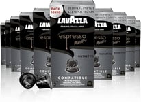 100 X Lavazza, Espresso Maestro Ristretto. Aluminium, Nespresso Pods / Caps