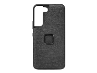 Peak Design Everyday - Baksidedeksel for mobiltelefon - robust - MagSafe-samsvar - polykarbonat, termoplast-polyuretan (TPU), 100% recycled nylon canvas fabric - koksgrå - for Samsung Galaxy S22