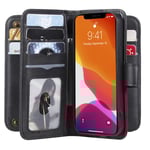 KT Multi-functional Series-1 iPhone 13 Mini fodral - Svart