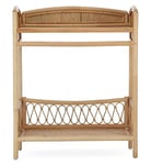 CuddleCo Aria Wave Rattan Changer with Hanging Rail