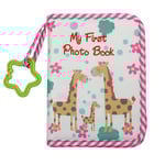 Babyfotoalbum Mitt Familj & Vänner Första Fotoalbum Mjukt Tyg Fotobok Album Present Till Bebisar