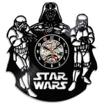 Latest Star Wars Theme Vinyl Record Wall Clock Gift
