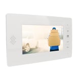 Wired Video Intercom System 7 Inches Video Doorbell Door Phone System HD Cam SLS