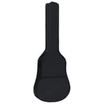 Gitarrfodral för 3/4 klassisk gitarr svart 94x35 cm tyg