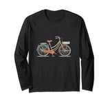 Funny simple bike outfit for man and woman Long Sleeve T-Shirt