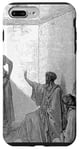 Coque pour iPhone 7 Plus/8 Plus Saint Pierre dans la maison Gustave Dore Religious Biblique Art
