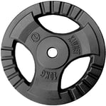 Cast Iron Weight Plate disk wheel Tri-Grip KAWMET 30,5mm - 10kg