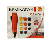 Remington ColourCut Hair Clipper Kit Manchester United Style 17 Piece Set Corded