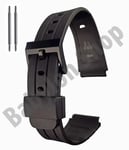 Casio 18mm Watch Strap Replacement Fits F91 F94 F105 Black FREE P&P