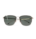 HUGO BOSS Mens Stainless Steel Gold Sunglasses 1405/F/SK J5GQT