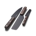 Orrefors Jernverk Knivset 3-pack, Ask