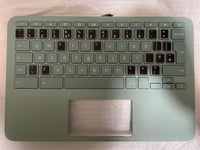 HP Chromebook 11A G8 EE L92833-031 English UK Keyboard Palmrest STICKER NEW