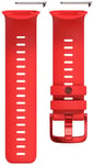 Polar Vantage V2 silikoniranneke punainen/musta koko S-L 910100192