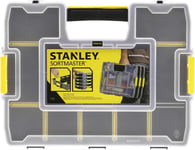 STANLEY Sortmaster Stackable Storage Organiser for Tools, Small Multi-colour