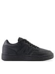 New Balance Junior Boys 480 Trainers - Black/black, Black/Black, Size 5.5 Older