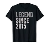 Legend SInce 2015 Funny 6 Years Old 6th Birthday Party T-Shirt