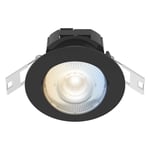 Smart Hem LED Downlight Ställbar färgtemp CCT Svart