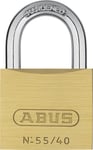 ABUS 02868 Brass Padlock with 5401 Alike Keyed
