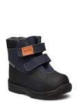 Yxhult 2.0 Xc *Villkorat Erbjudande Shoes Pre Walkers 18-25 Winter Boots W. Velcro Marinblå Kavat