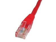 World of Data 10m RED CAT6 Network Cable - Premium Quality (100% Copper Wire) - RJ45 - Ethernet - Patch - LAN - 10/100/1000 - Gigabit