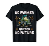 No Farmer No Food No Future Tractor Demo Protest T-Shirt