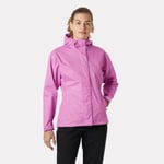 Helly Hansen Dam Seven J Jacka Andningsbar Regnjacka Rosa M