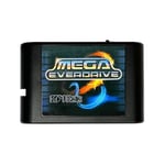 Noir-Cassette de jeu UlOscar Mega Drive 2 V3 Pro pour console Sega 16 bits, 3000 en 1, version chinoise, séri