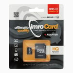 Imro Minneskort MicroSD 128GB Med Adapter UHS 3 - TheMobileStore Lagrings Media