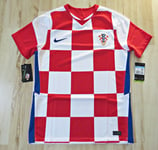 CROATIA Nike Home Stadium Shirt 2020/21 (M) NWT