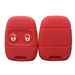 Silicone Flip Key Cover Key Case,for Rover MG Land Rover Defender Discovery Freelander ZS ZR 200 25 Land Rover 45 400 416,Red