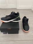 Jordan Max Aura 5 Black/Sky J Lt Olive DZ4353 003 UK Size 9 Damaged Box