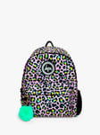 Hype Kids' Disco Leopard Backpack, Multi