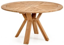 Brafab - Circus Runt Teakbord 130 cm Rund Natur