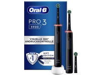 Oral-B Pro3 3900 612630 Elektrisk tandbørste Sort
