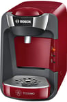 BOSCH TAS3203GB TASSIMO Suny Coffee Machine, Plastic, 1300 W, Red