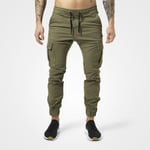 Better Bodies BBAlpha street pants Washed Green - S