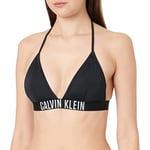 Calvin Klein Women's Triangle-rp Bikini Bra, Pvh Black, S